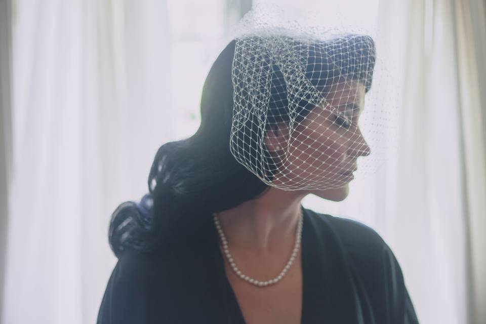 Chic with a veil