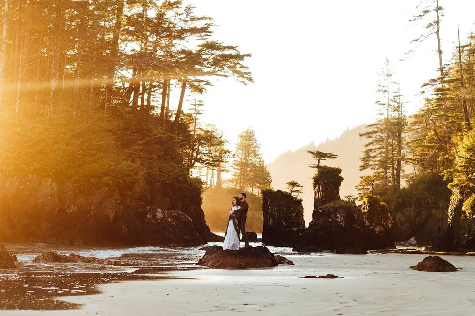 North Vancouver Island Wedding