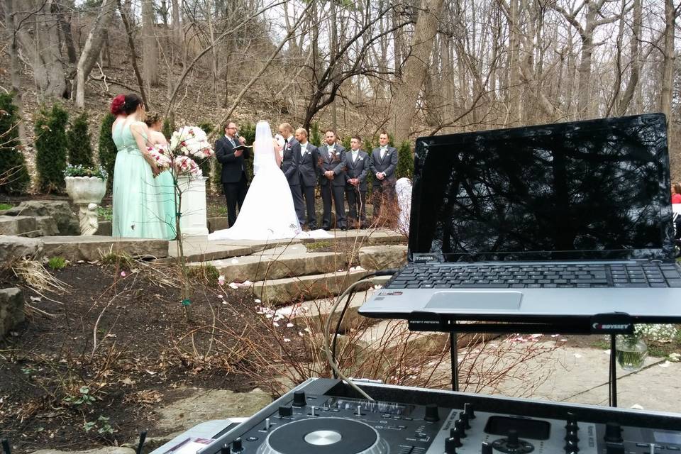 Outdoor Ceremony in Burlington