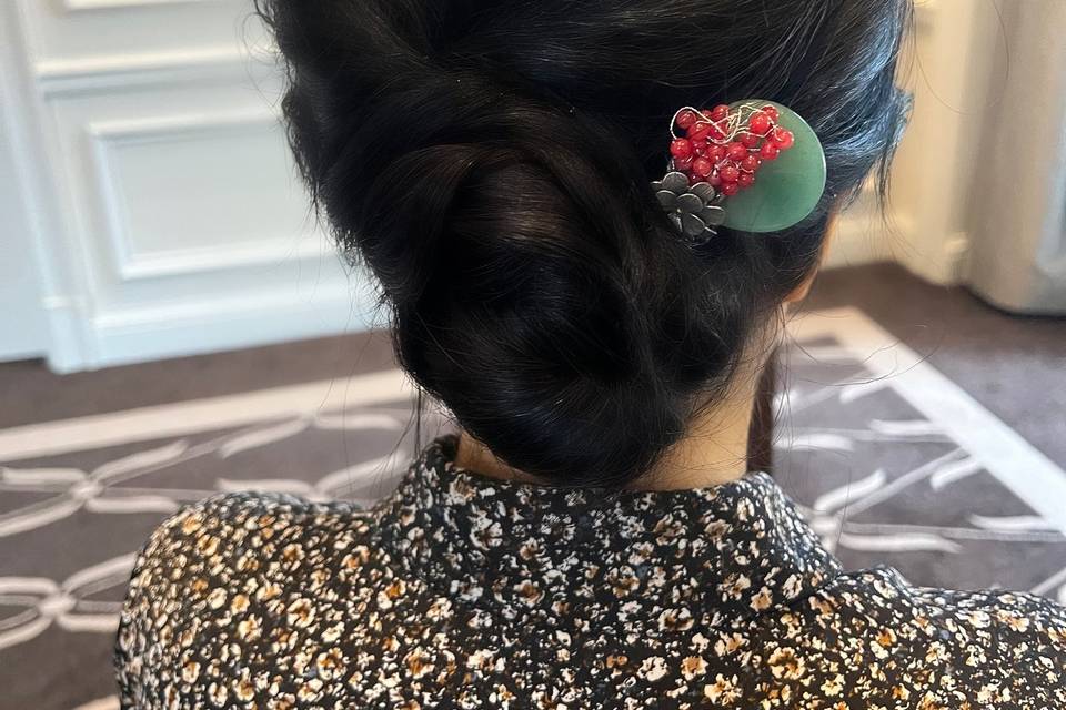 Korean Traditional dress hair