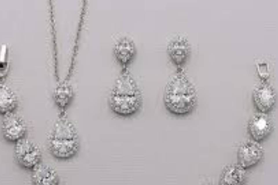 CZ Bridal Set