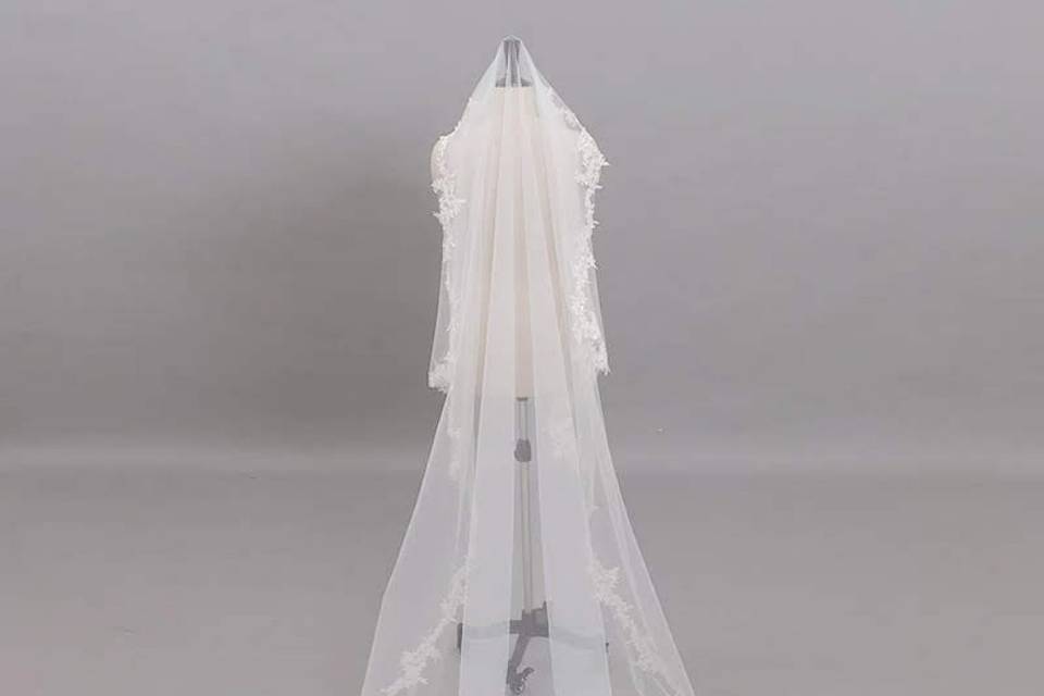 Sheer Lace Veil