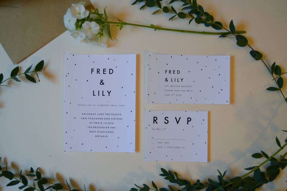 Wedding Invite Suite