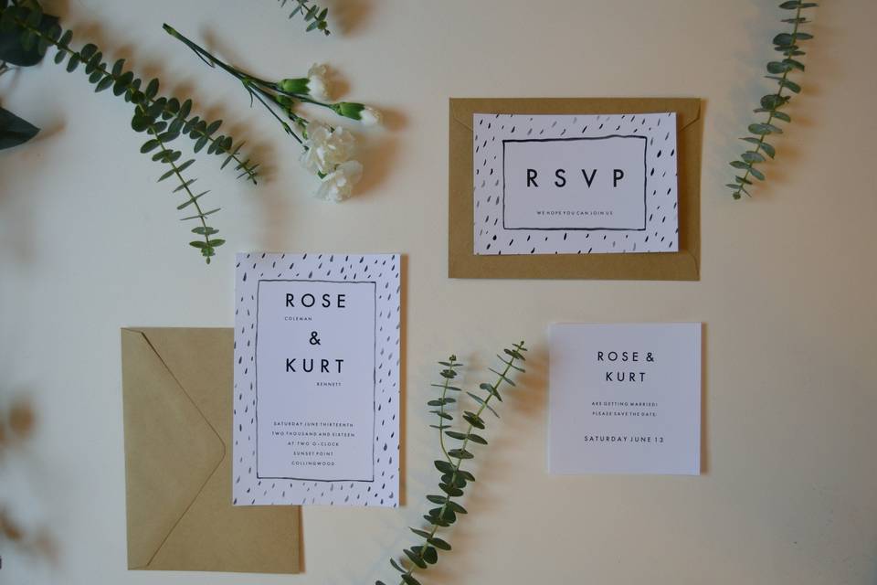 Wedding Invite Suite