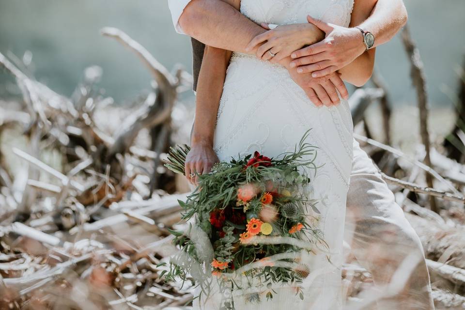 Mountain wedding