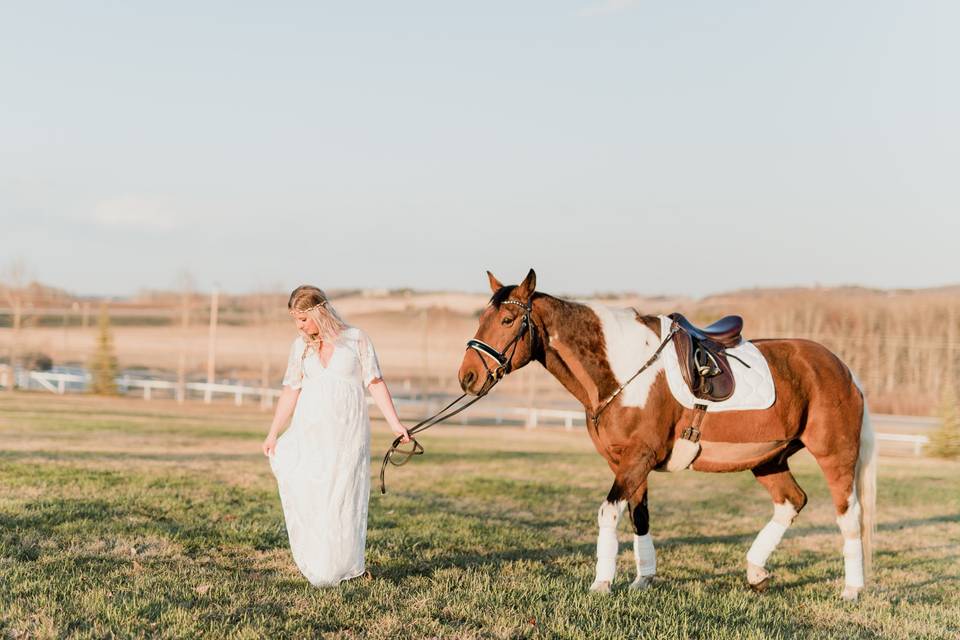 Country bride