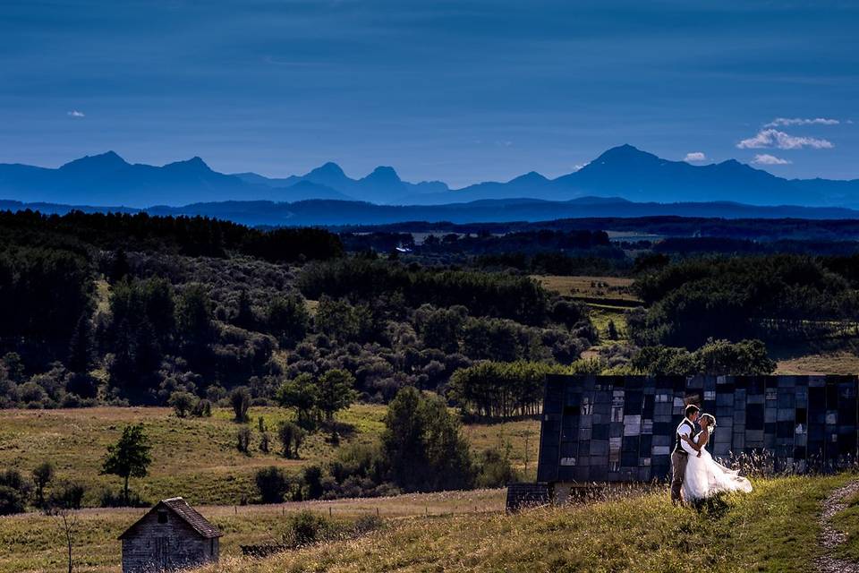 Calgary country wedding