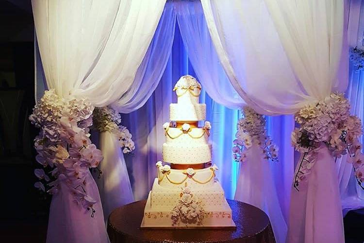 Canopy for cake display