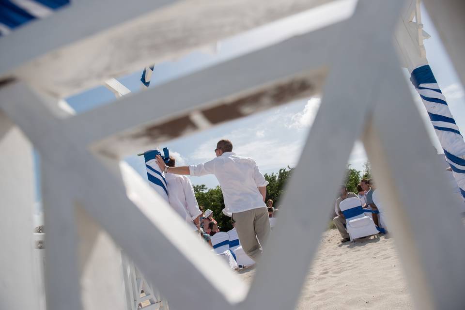 Cuban Beach Wedding