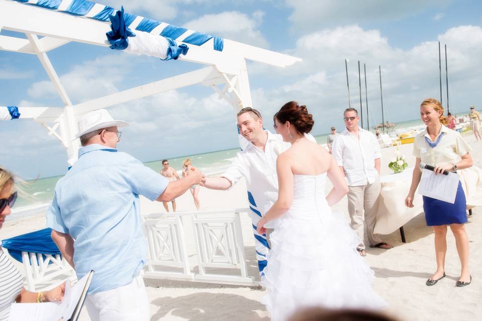 Cuban Beach Wedding