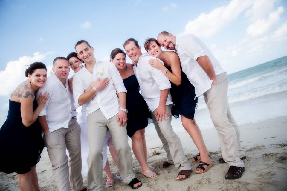 Cuban Beach Wedding