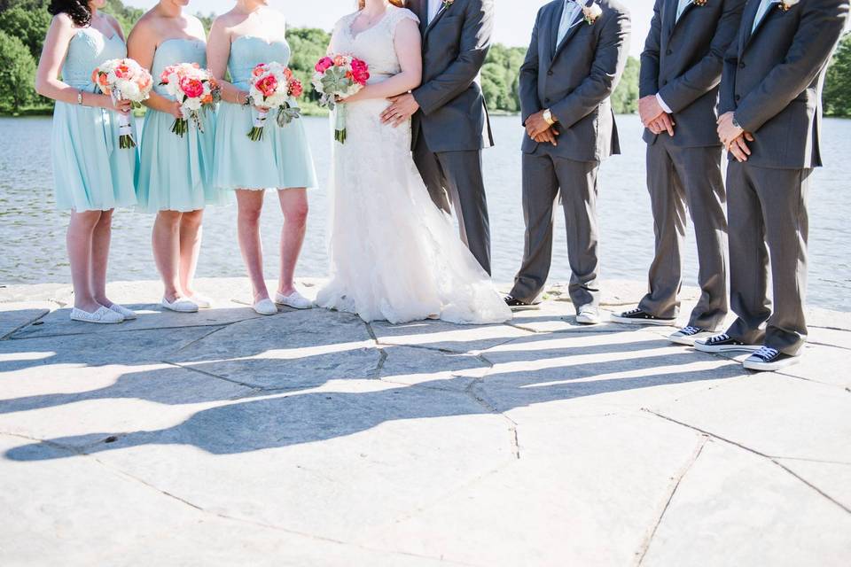 Peonies and Hydrangea Wedding