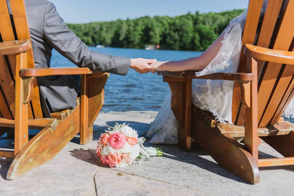 Peonies and Hydrangea Wedding