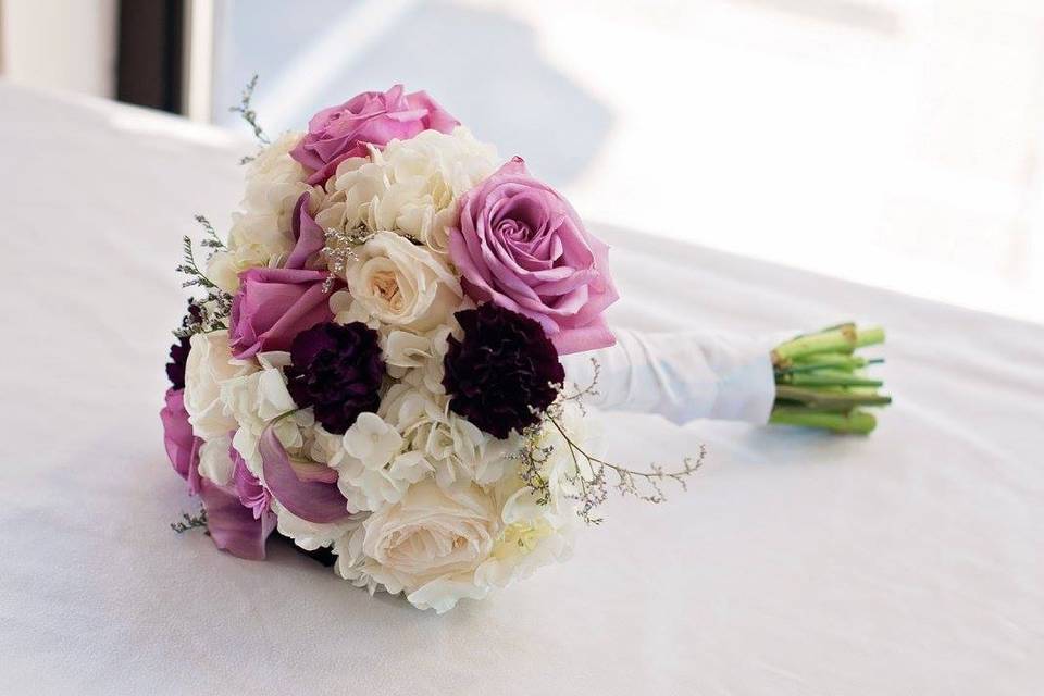 Hydrangeas and Purples