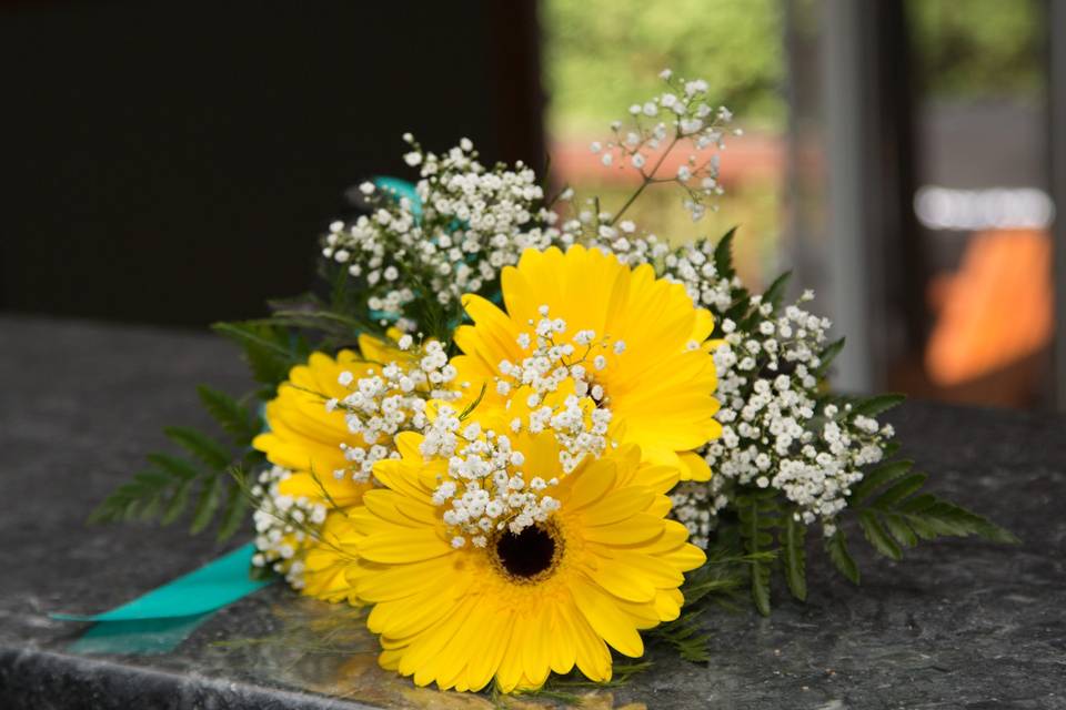 Yellow gerberas