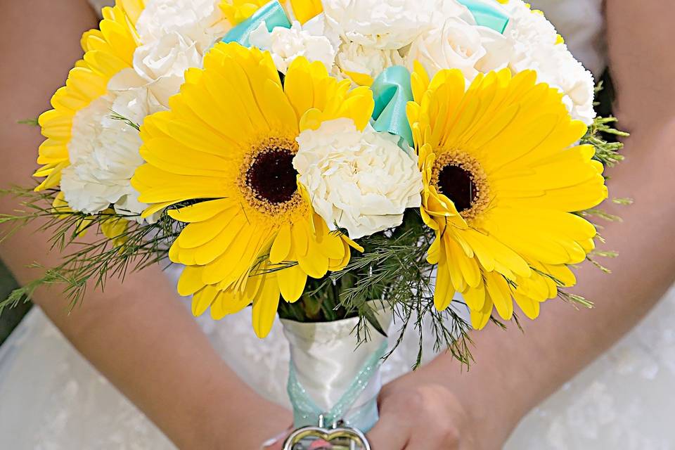 Yellow gerberas