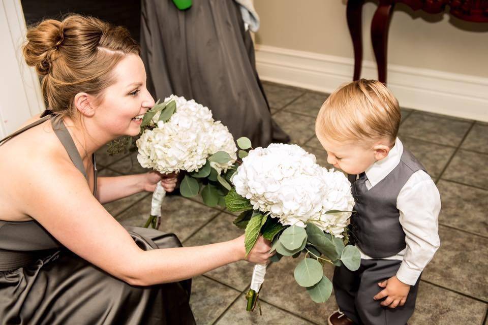 Hydrangea bouquets