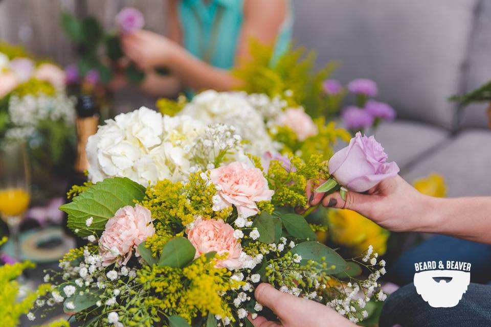 DIY Wedding Flower Workshop