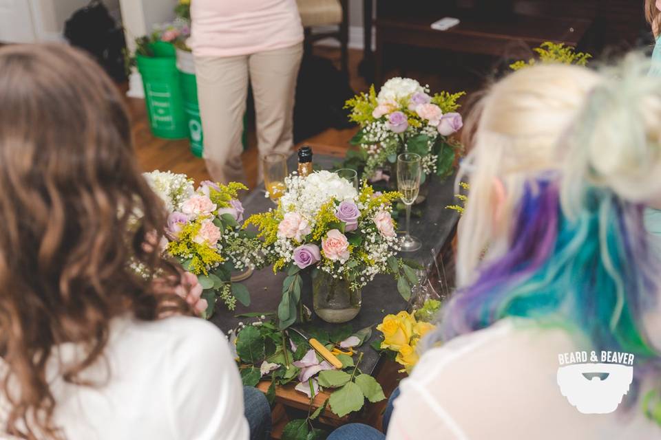 DIY Wedding Flower Workshop