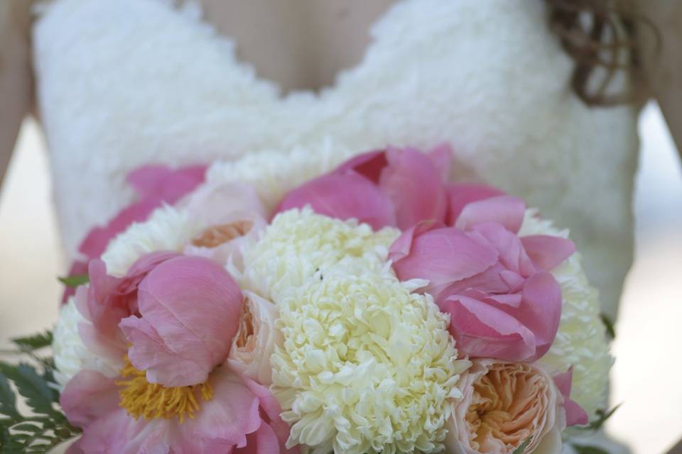 Peonies and Mums