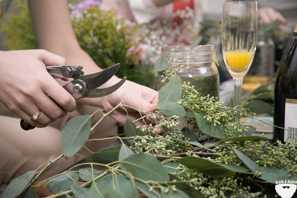 DIY Wedding Flower Workshop