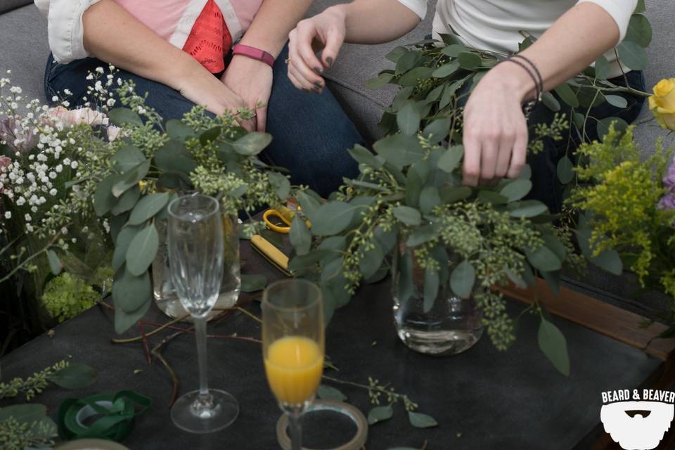 DIY Wedding Flower Workshop