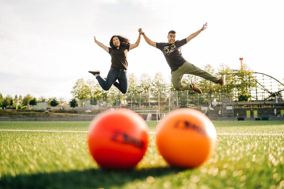 Dodgeball Vancouver Engagement