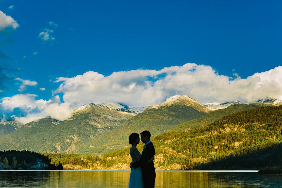 Whistler, BC bridesmaids