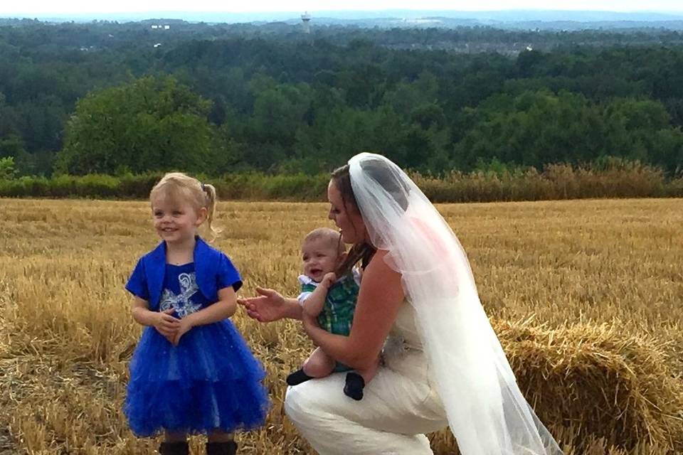 Family Farm Flower Girl