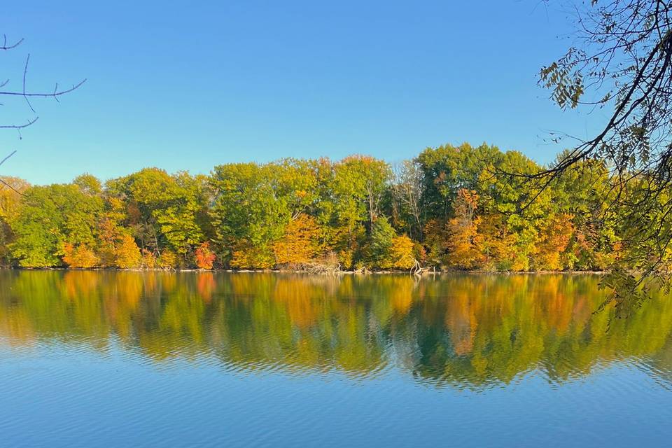 Property runs along the water