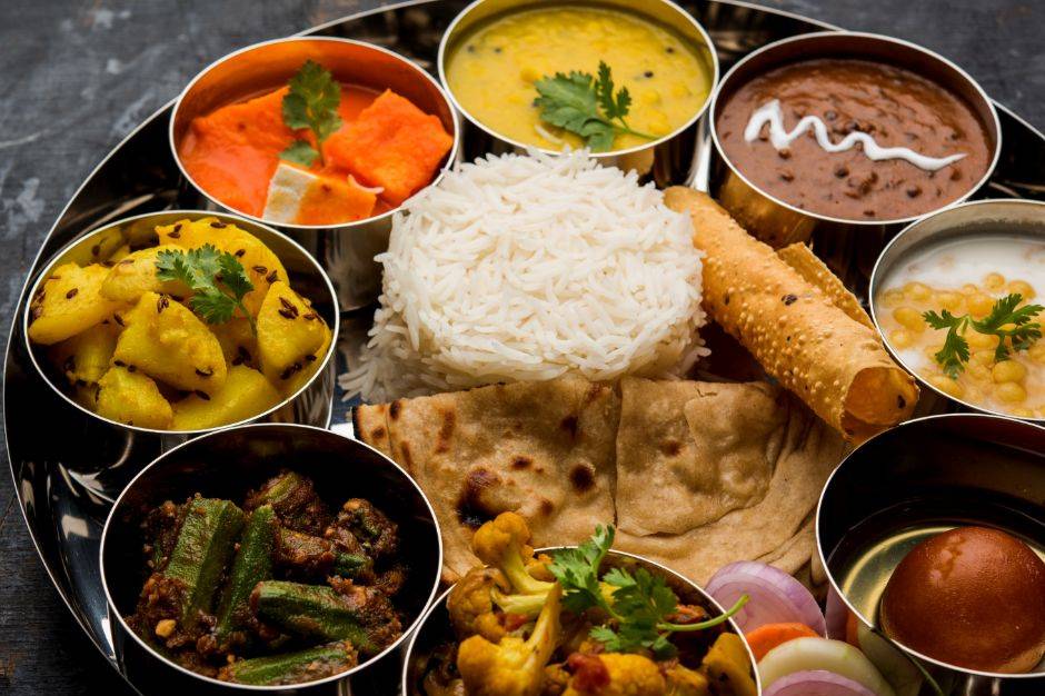 Vegetarian Indian Thali