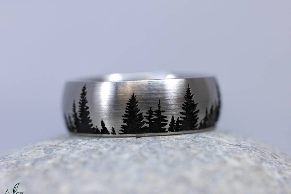 For the outdoor wedding ring!