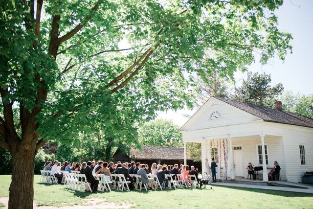 Black creek shop wedding