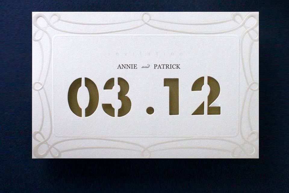 Custom date laser cut