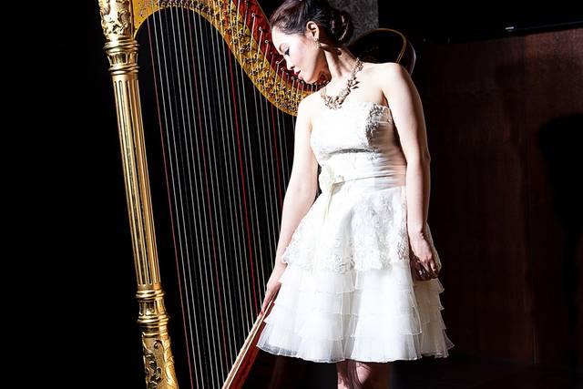 Gold harp