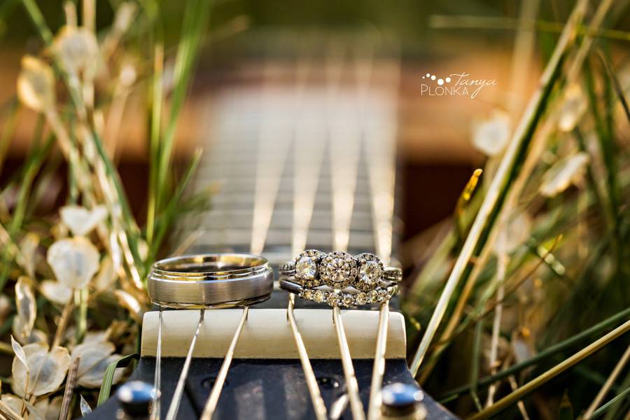 Rings on guitar