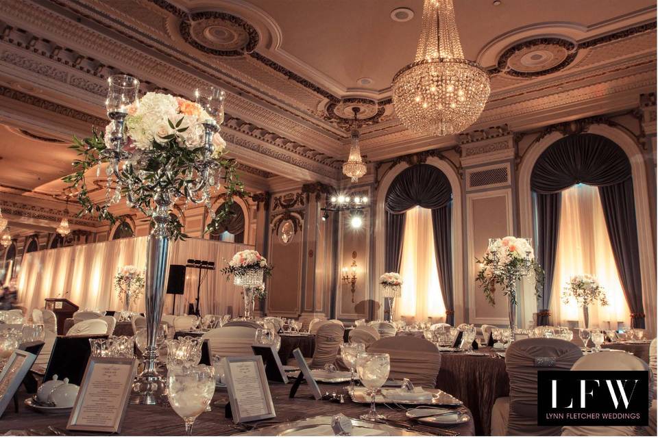 Floral centrepieces