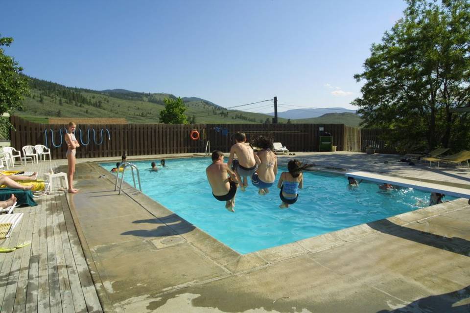 Outdoor Heated Swimming Pool