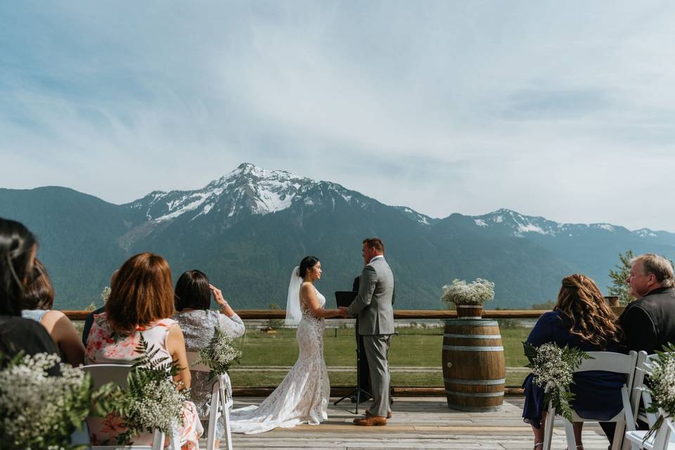 Elopement Ceremony - Deck