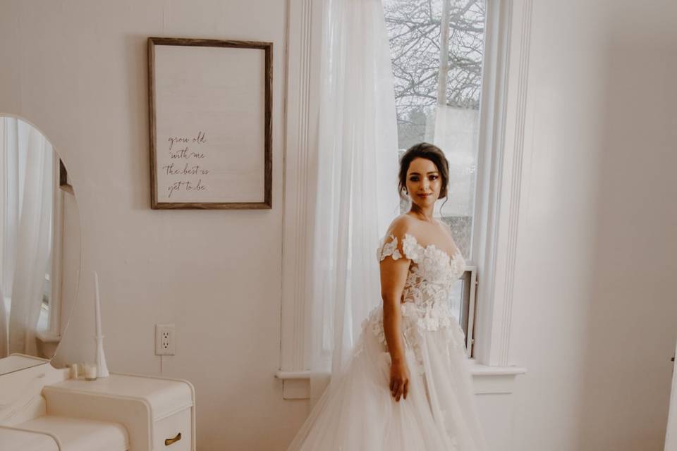 Bridal suite shoot