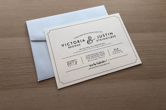 Paper Panache Invitations & Design Ltd. - Invitations - Calgary 