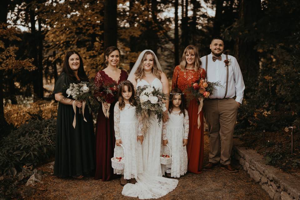 Fall wedding