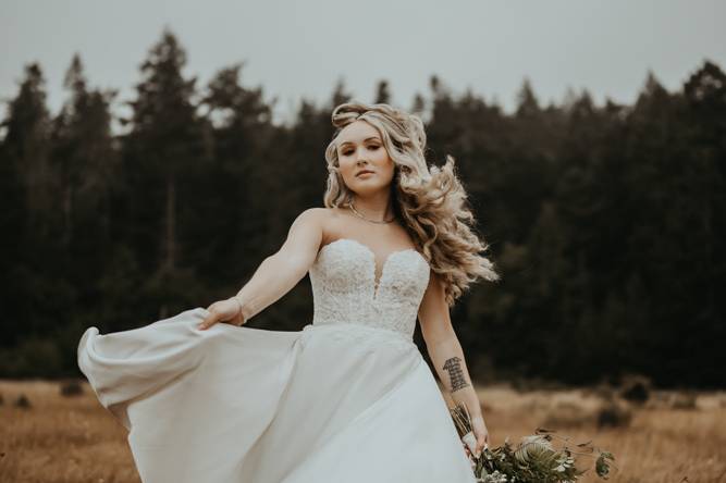 Bridal portrait