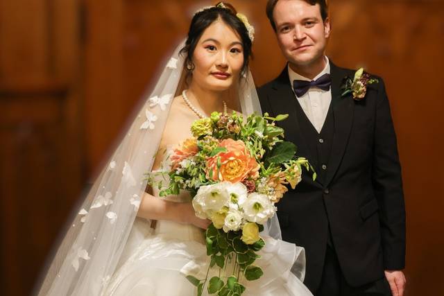 Bride & Groom personal flowers
