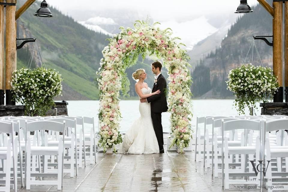 Banff wedding: Geoff Wilkings