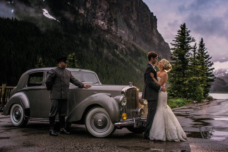 Banff wedding: Geoff Wilkings