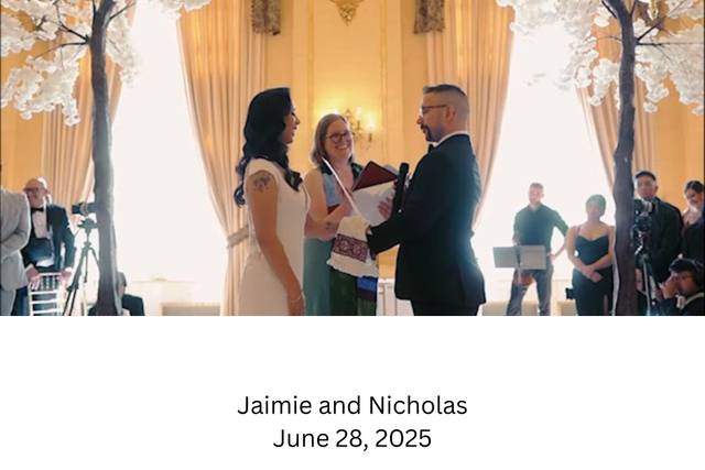Jaimie and Nicholas