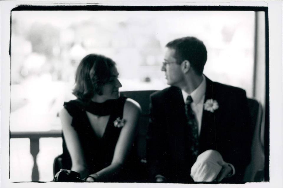 Bw wedding guests