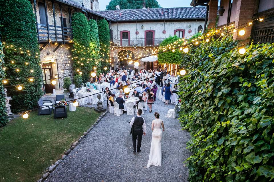 Outdoor wedding