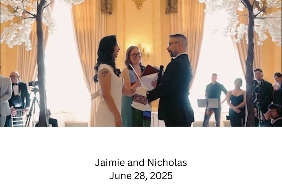Jaimie and Nicholas